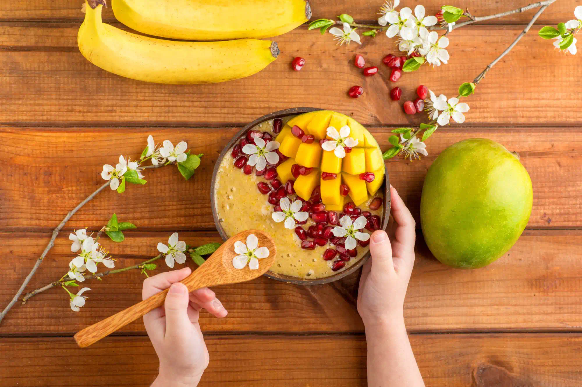 Ingredientes de moda: Frutas tropicales